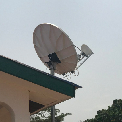 Let Them LOL Sierra Leone VSAT Installation