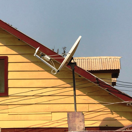 Ganta United Methodist Hospital Liberia VSAT Installation