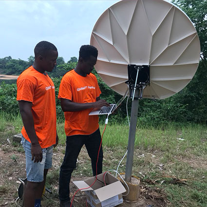 Sierra Tropical Ltd Wilberforce Freetown Sierra Leone VSAT Installation