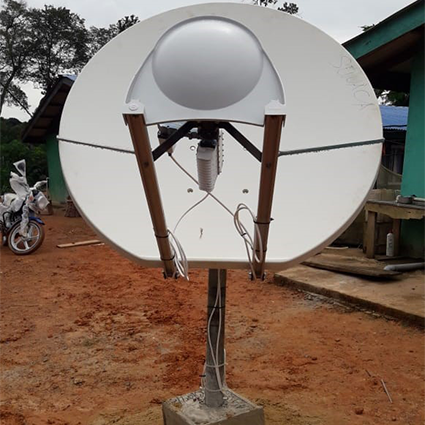 MANDRA FORESTRY LIBERIA LIMITED-VSAT INSTALLATION