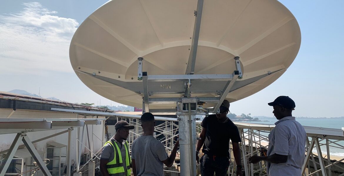 Africa Coast to Europe ACE Freetown Sierra Leone Installation